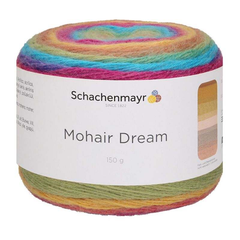 Schachenmayr Mohair Dream - Kantgaren met Prachtige Kleurverlopen