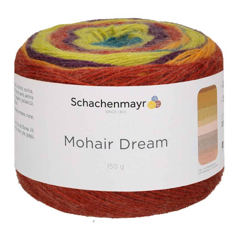 Schachenmayr Mohair Dream - Kantgaren met Prachtige Kleurverlopen