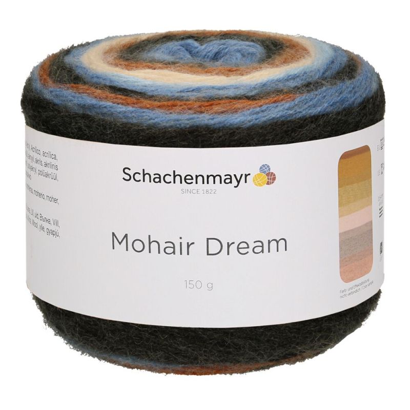 Schachenmayr Mohair Dream - Kantgaren met Prachtige Kleurverlopen