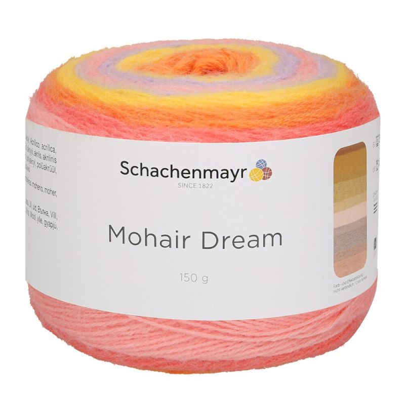 Schachenmayr Mohair Dream - Kantgaren met Prachtige Kleurverlopen