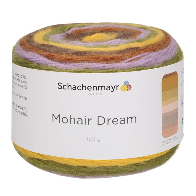 Schachenmayr Mohair Dream - Kantgaren met Prachtige Kleurverlopen
