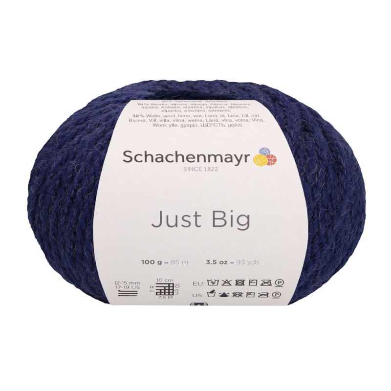 Schachenmayr Just Big - Fil Volumineux & à Tricoter Rapidement