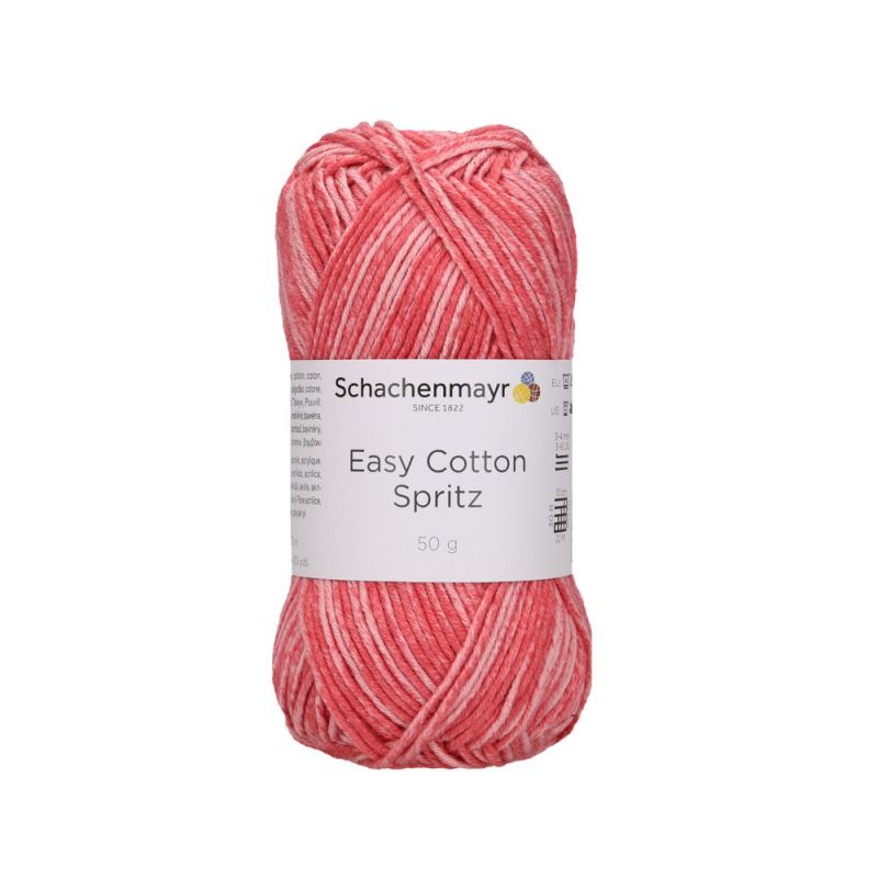 Schachenmayr Easy Cotton Spritz - Coton DK avec un Effet Spray Unique