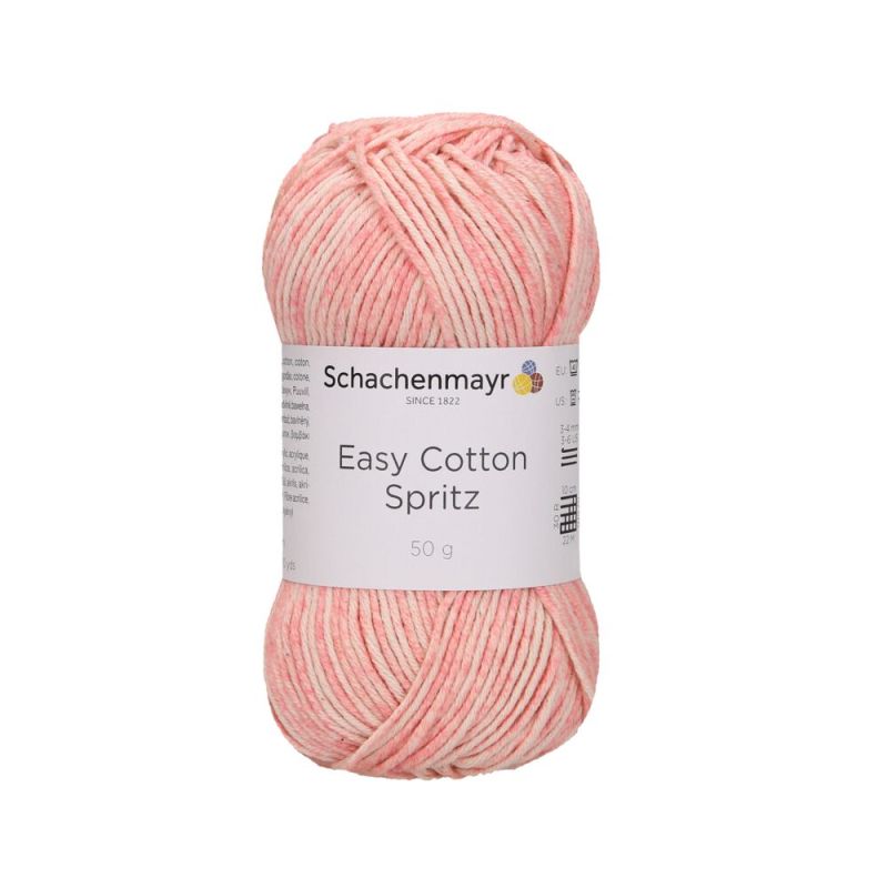 Schachenmayr Easy Cotton Spritz - Coton DK avec un Effet Spray Unique