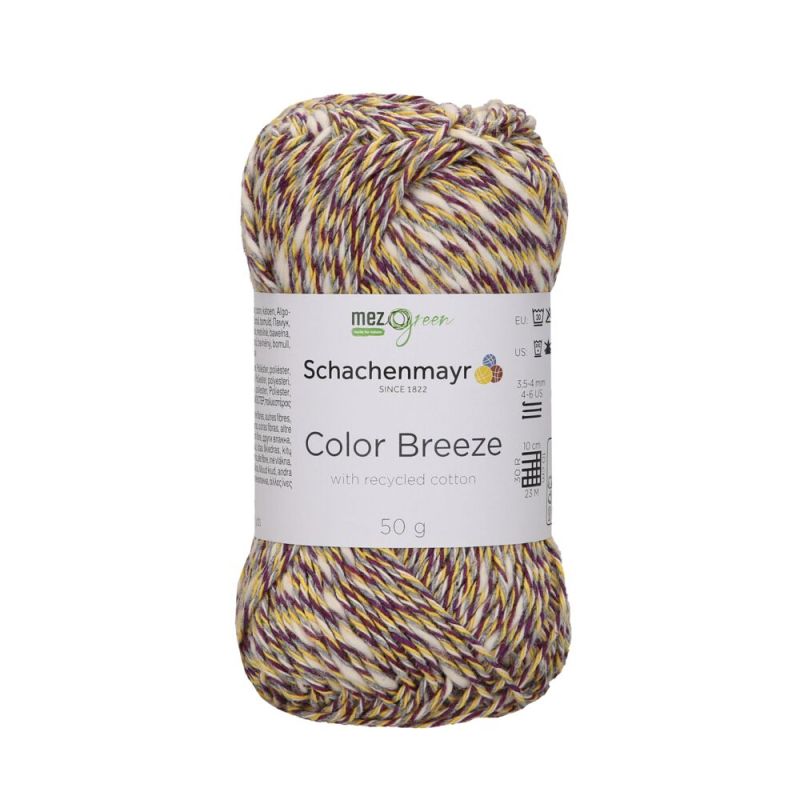 Schachenmayr Color Breeze - Fil d'Été Mouliné Vibrant (Haute Teneur en Coton)