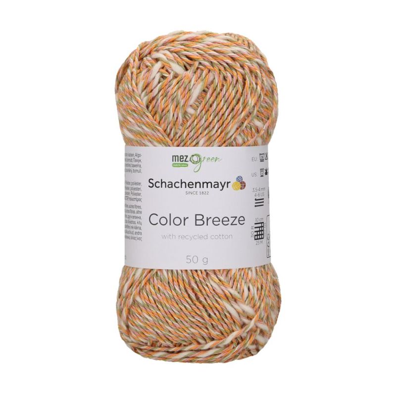 Schachenmayr Color Breeze - Fil d'Été Mouliné Vibrant (Haute Teneur en Coton)