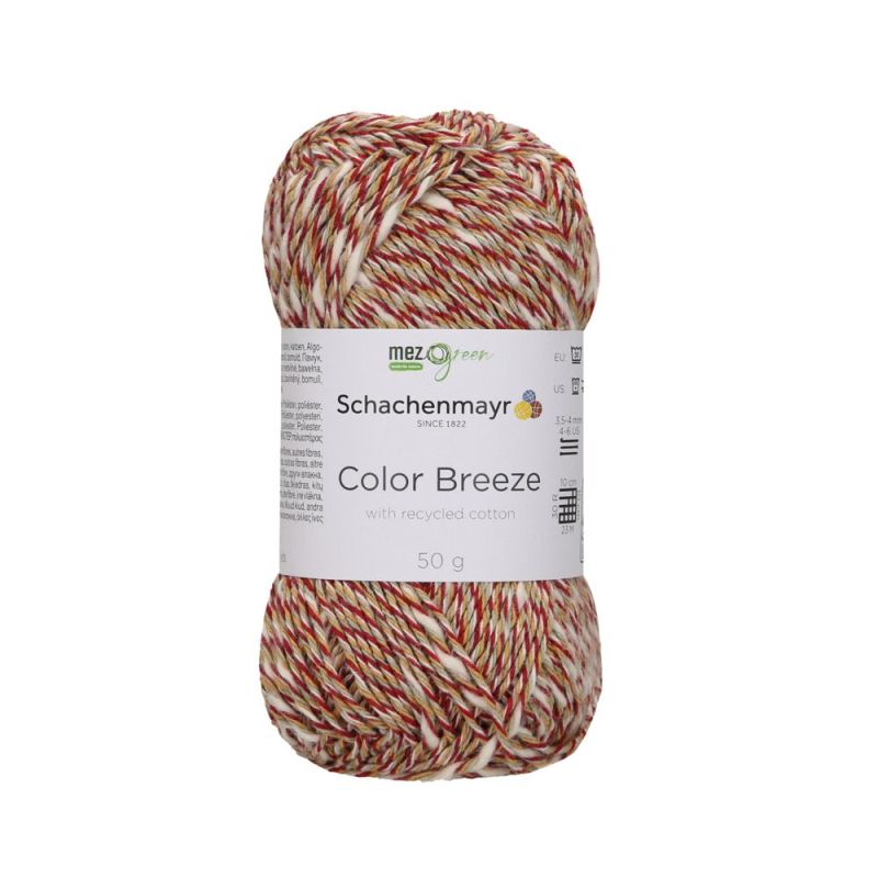 Schachenmayr Color Breeze - Fil d'Été Mouliné Vibrant (Haute Teneur en Coton)