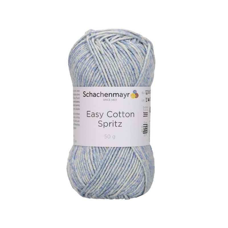 Schachenmayr Easy Cotton Spritz - Coton DK avec un Effet Spray Unique
