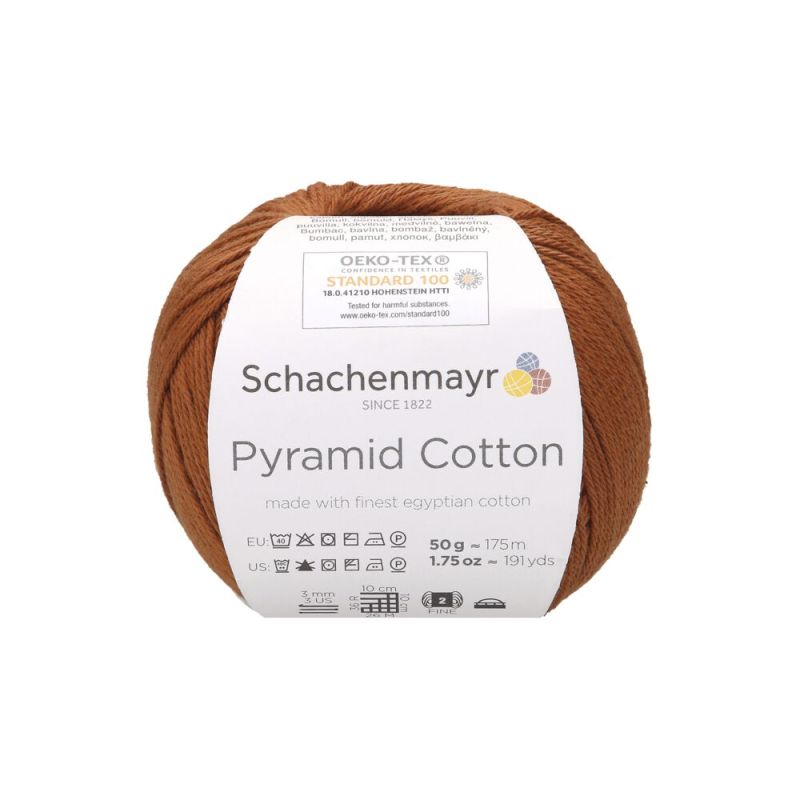 Schachenmayr Pyramid Cotton - Coton Égyptien Doux & Durable
