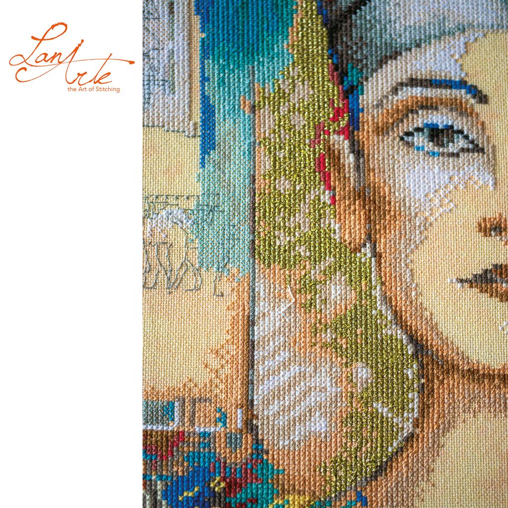 LanArte | Borduurpakket Nefertiti | 39 x 49 cm
