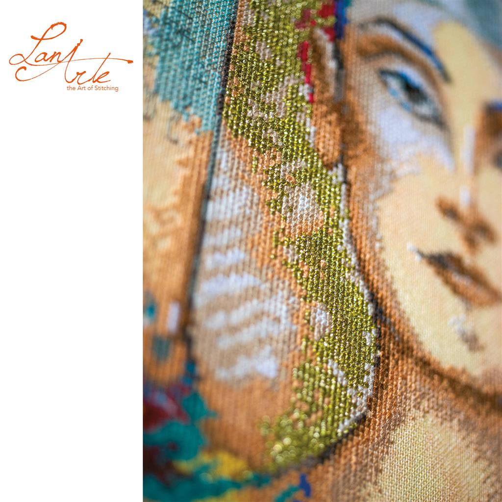 LanArte | Borduurpakket Nefertiti | 39 x 49 cm