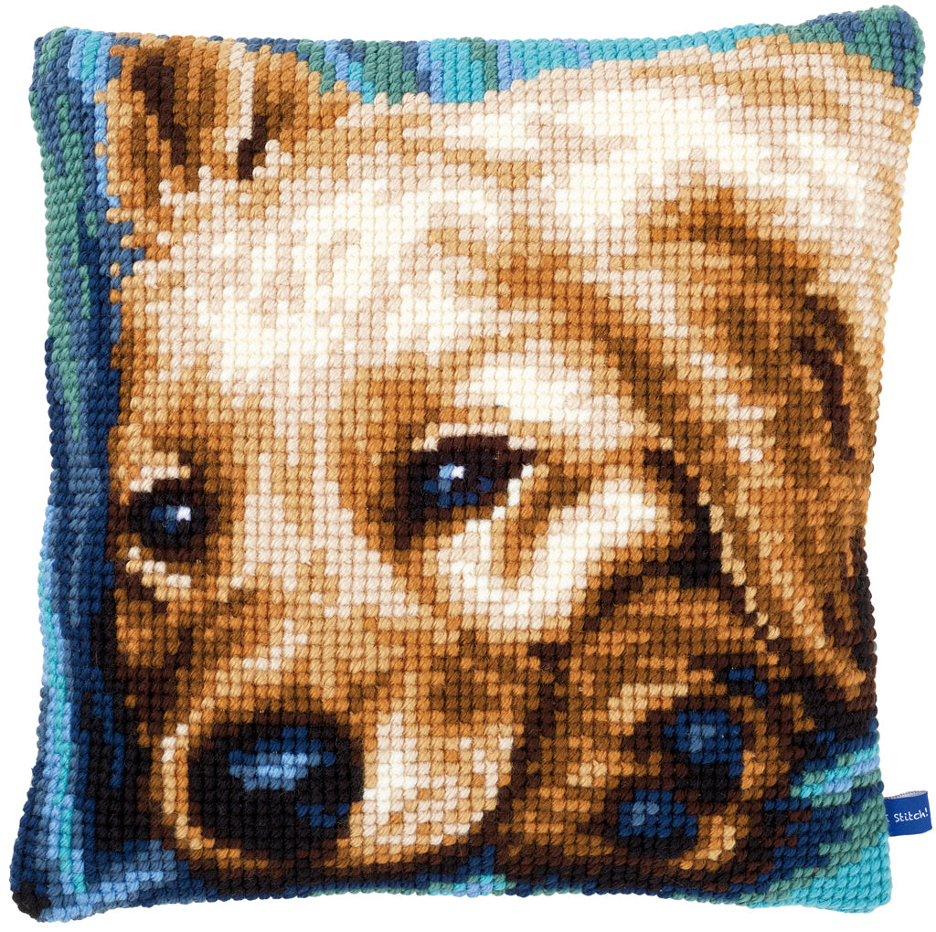Vervaco | Kruissteekkussen kit Schattige hond