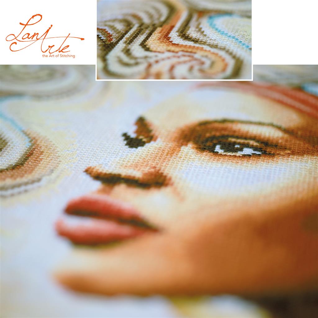 LanArte | Borduurpakket Mother Africa | 38 x 47 cm