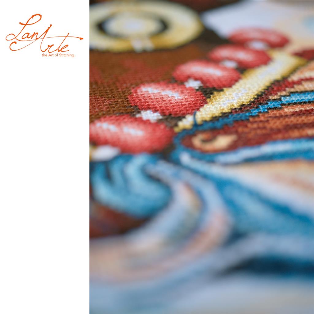 LanArte | Borduurpakket Mother Africa | 38 x 47 cm
