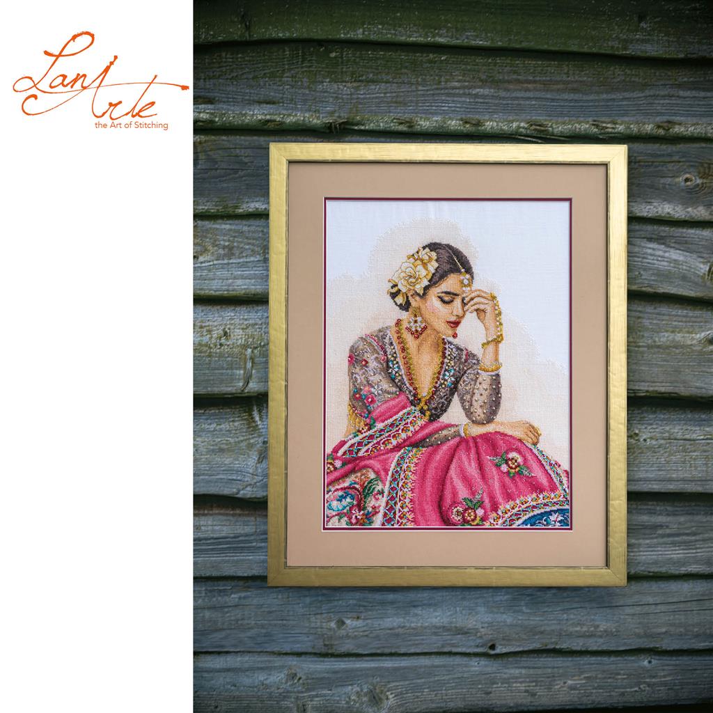 LanArte | Borduurpakket Traditionele herinneringen | 35 x 45 cm