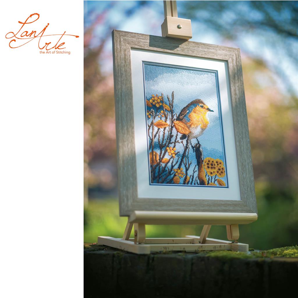 LanArte | Borduurpakket Op de uitkijk | 20 x 30 cm