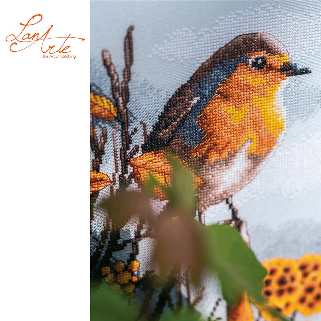 LanArte | Borduurpakket Op de uitkijk | 20 x 30 cm