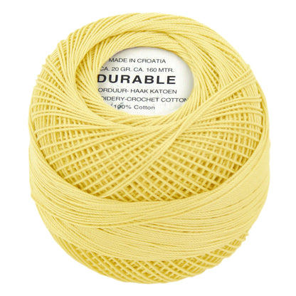 Durable Coton Fin pour Crochet - 100% Coton Brillant (48 Couleurs)
