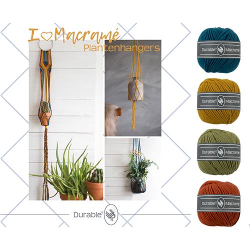 Durable | Macramé pakket | Plantenhanger