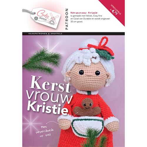 CuteDutch | Patroon Kerstvrouw Kristie