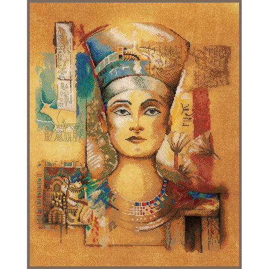 LanArte | Borduurpakket Nefertiti | 39 x 49 cm