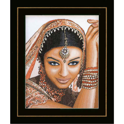 LanArte | Borduurpakket Indische vrouw | 39 x 49 cm