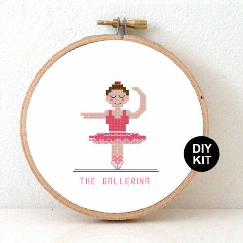 Studio Koekoek | Borduurpakket - Ballerina - v