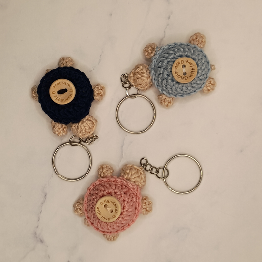 Handgemaakt | Sleutelhanger Schildpad
