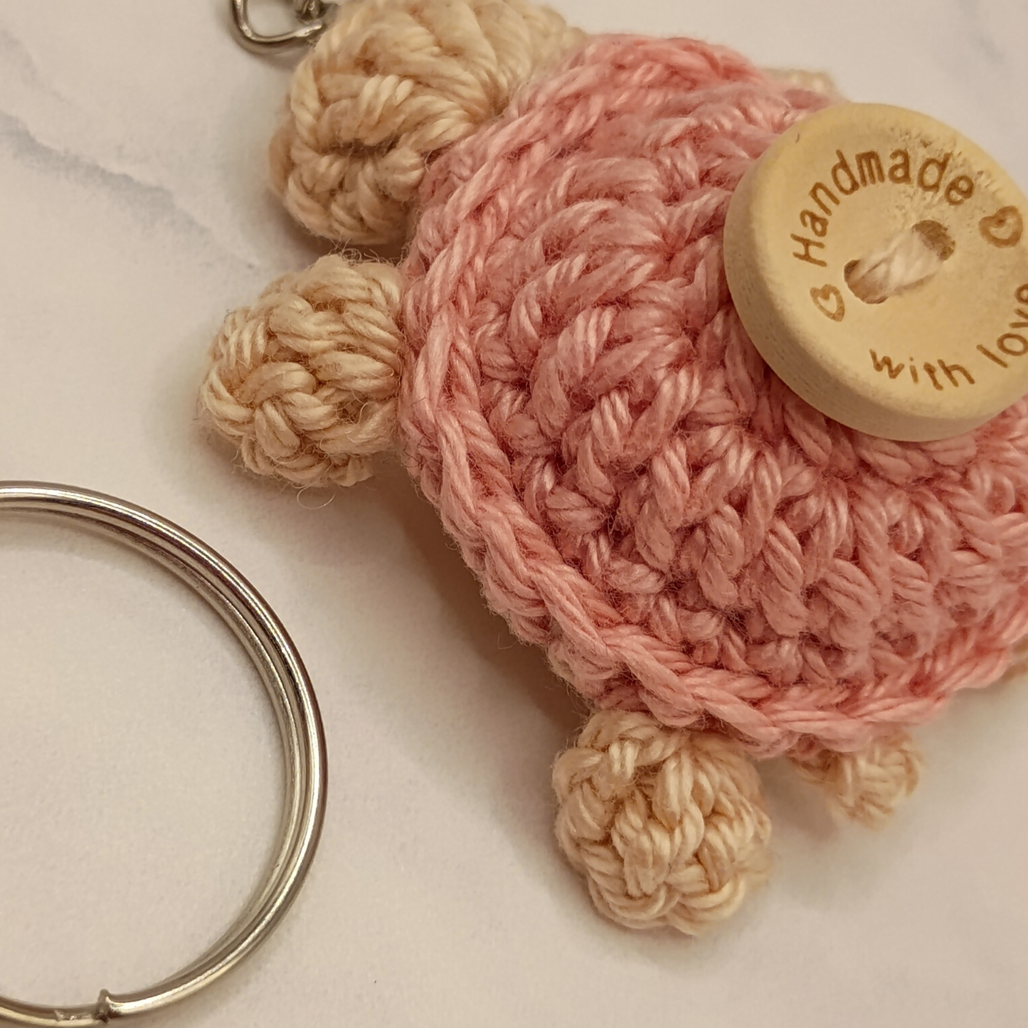 Handgemaakt | Sleutelhanger Schildpad