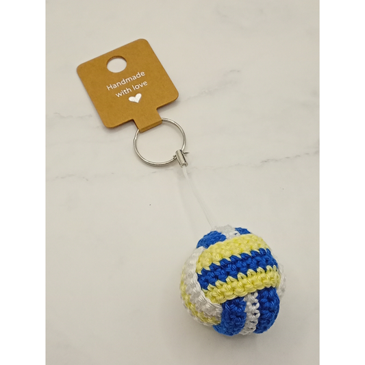 Handgemaakt | Sleutelhanger Gehaakte Volleybal