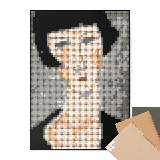 Dot on® | Pixelart set met dot stickers - Modigliani 50x70 cm