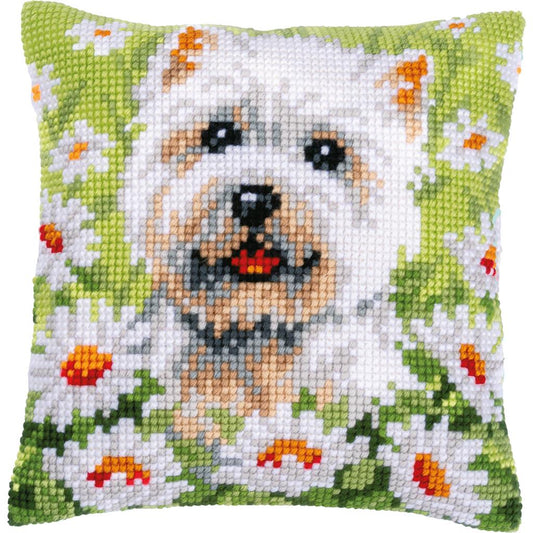 Vervaco | Kruissteekkussen kit Hond