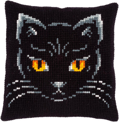 Vervaco | Kruissteekkussen kit Zwarte kat