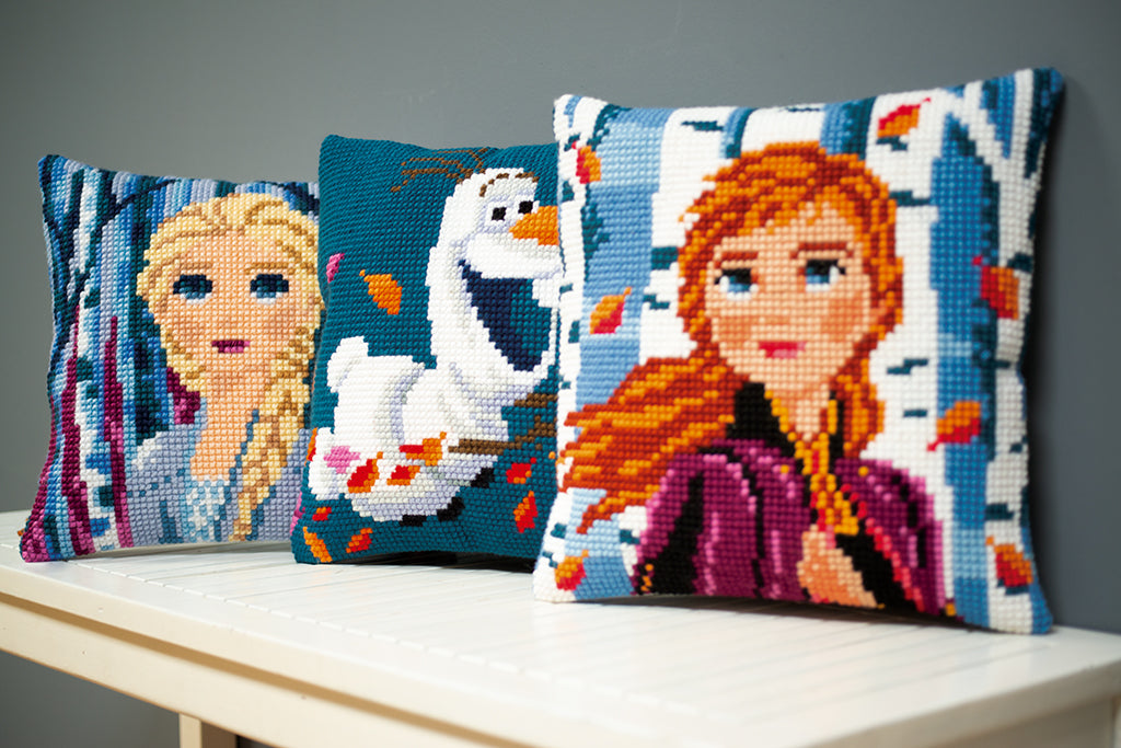 Vervaco | Kruissteekkussen kit Disney Frozen 2 Olaf