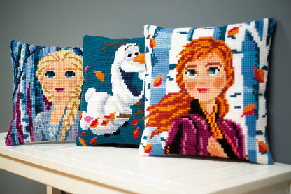 Vervaco | Kruissteekkussen kit Disney Frozen 2 Anna