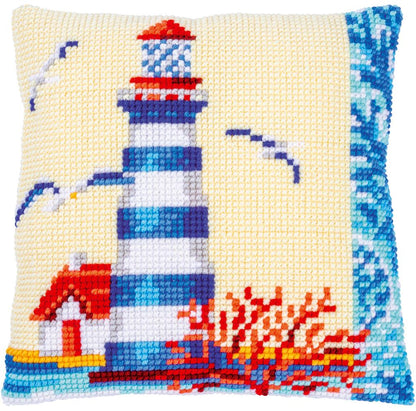 Vervaco | Kruissteekkussen kit Vuurtoren