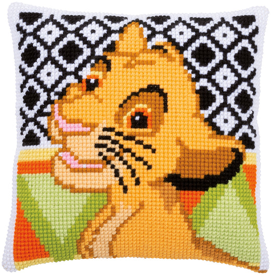 Vervaco | Kruissteekkussen kit Disney Simba