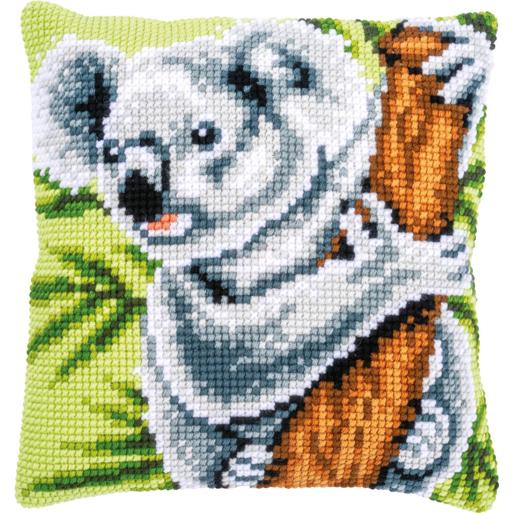 Vervaco | Kruissteekkussen kit Koala