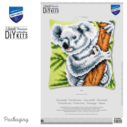 Vervaco | Kruissteekkussen kit Koala