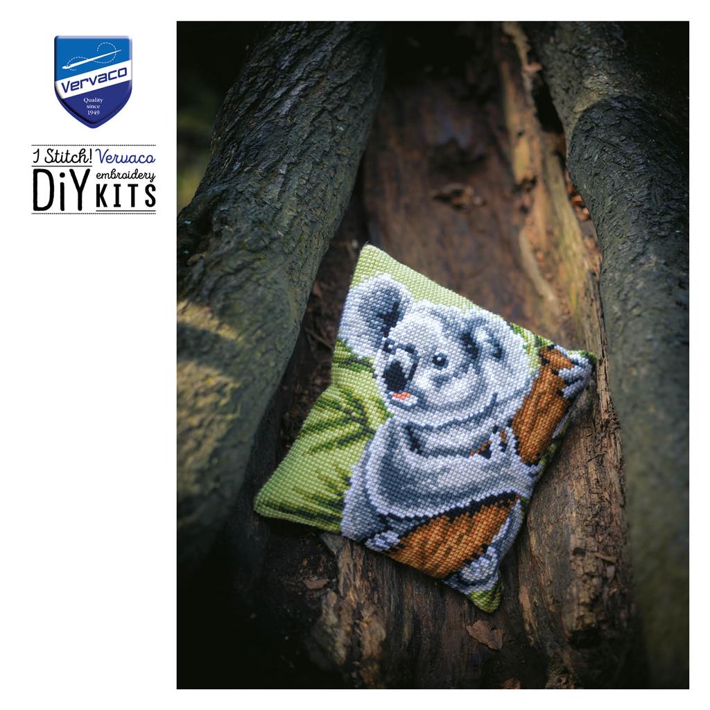 Vervaco | Kruissteekkussen kit Koala