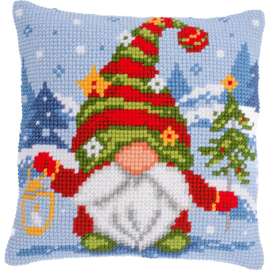 Vervaco | Kruissteekkussen kit Gnome alone