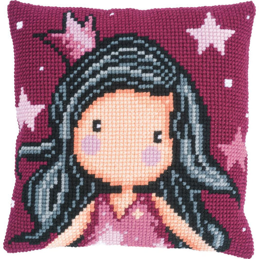Vervaco | Kruissteekkussen kit Gorjuss Dreaming