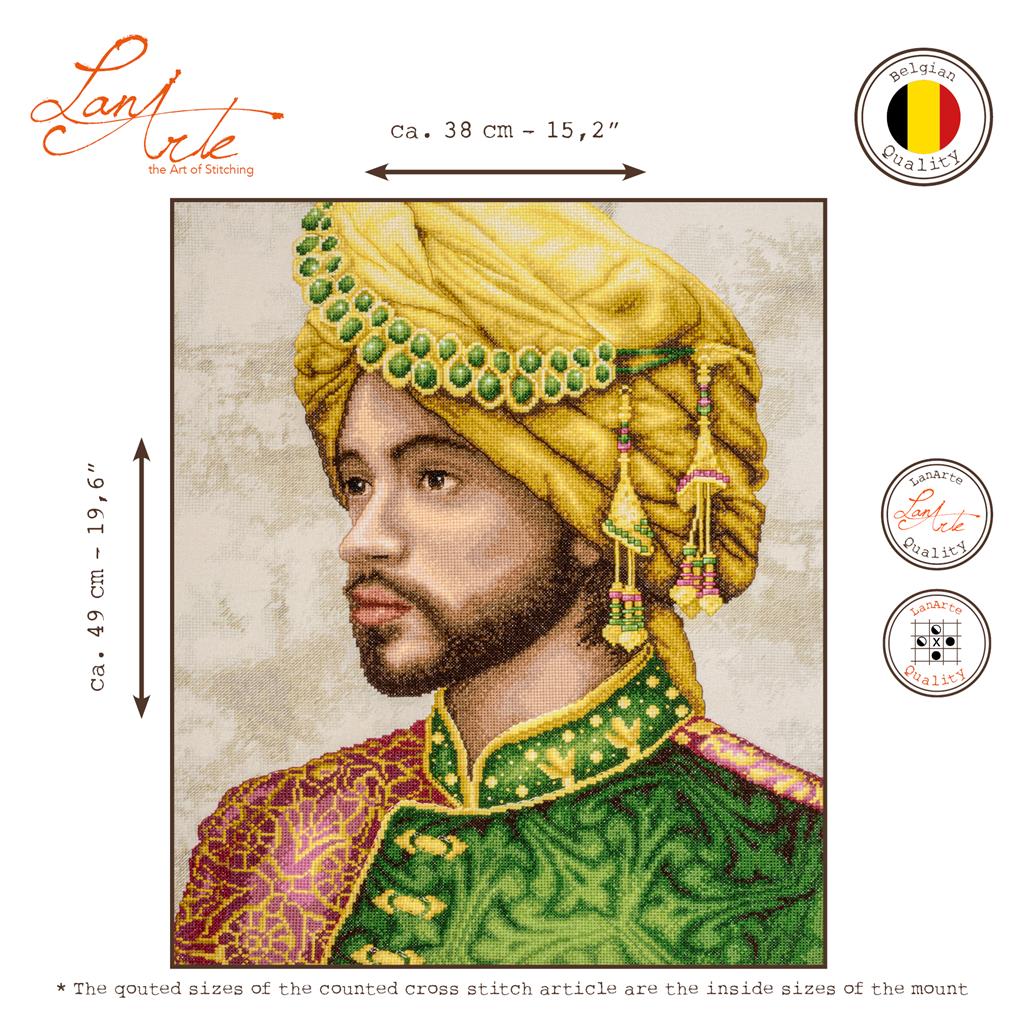 LanArte | Telpakket kit Authority strength | ca. 38 x 49 cm