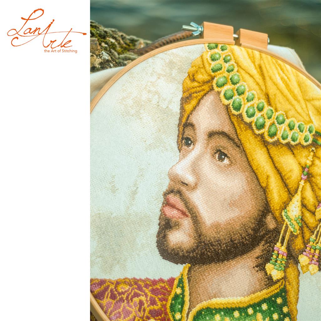 LanArte | Telpakket kit Authority strength | ca. 38 x 49 cm
