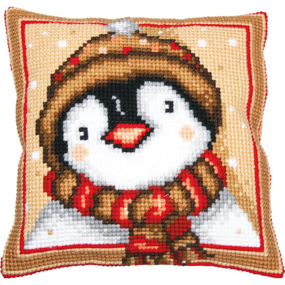 Vervaco | Kruissteekkussen kit Pinguin