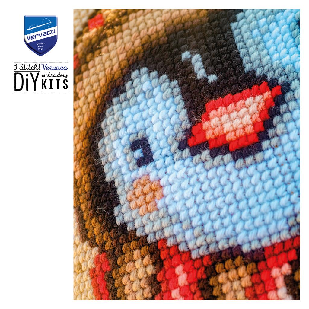 Vervaco | Kruissteekkussen kit Pinguin