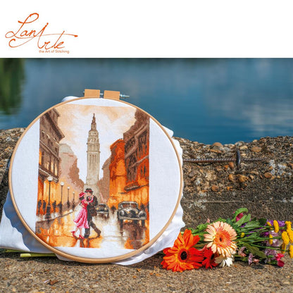 LanArte | Telpakket kit Dancing in New York | ca. 26 x 38 cm