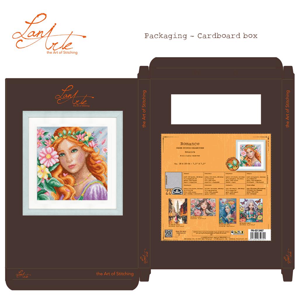 LanArte | Telpakket kit Solstice | ca. 18 x 18 cm