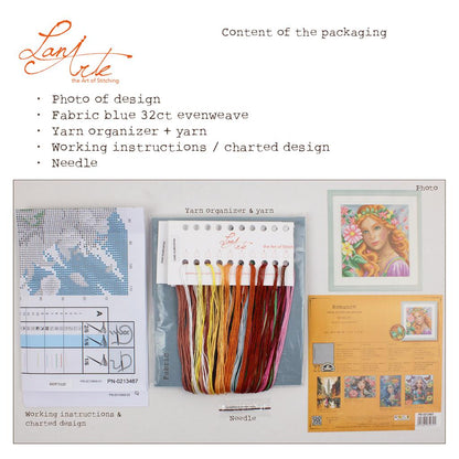 LanArte | Telpakket kit Solstice | ca. 18 x 18 cm