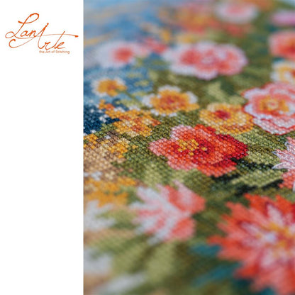 LanArte | Telpakket kit A walk through colours | ca. 38 x 21 cm